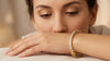 Elegant Continuous Diamond Tennis Bracelet in 14K Yellow Gold