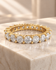 Classic Prong-Set 925 Silver Tennis Bracelet | Brilliant Round CZ Diamond Line Bracelet