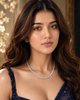 Classic Prong-Set 925 Silver Tennis Necklace | Brilliant Round CZ Diamond Line Necklace