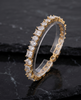 Multi-Shape Mixed Stone Gold-Plated 925 Silver Tennis Bracelet | Fancy CZ Statement Bangle