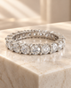 Classic Prong-Set 925 Silver Tennis Bracelet | Brilliant Round CZ Diamond Line Bracelet