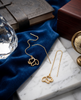 Gold-Plated 925 Silver Elephant Threader Earrings | Pave CZ Dainty Long Chain Earrings