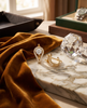 Gold-Plated 925 Silver Pear-Cut Halo Huggie Earrings | Pave CZ Teardrop Hoop Earrings