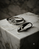 Gold-Plated 925 Silver Solitaire Drop Hook Earrings | Modern Bezel CZ Dangle Earrings
