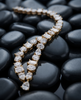 Multi-Shape Mixed Stone Gold-Plated 925 Silver Tennis Bracelet | Fancy CZ Statement Bangle