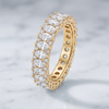 Handcrafted Twisted Design Ring – Gold, Silver & Rose Gold