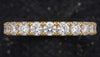 Elegant Diamond Wedding Band (Silver, Gold, and Rose Gold)