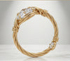 The Sovereign Trillion: Woven Heirloom Ring